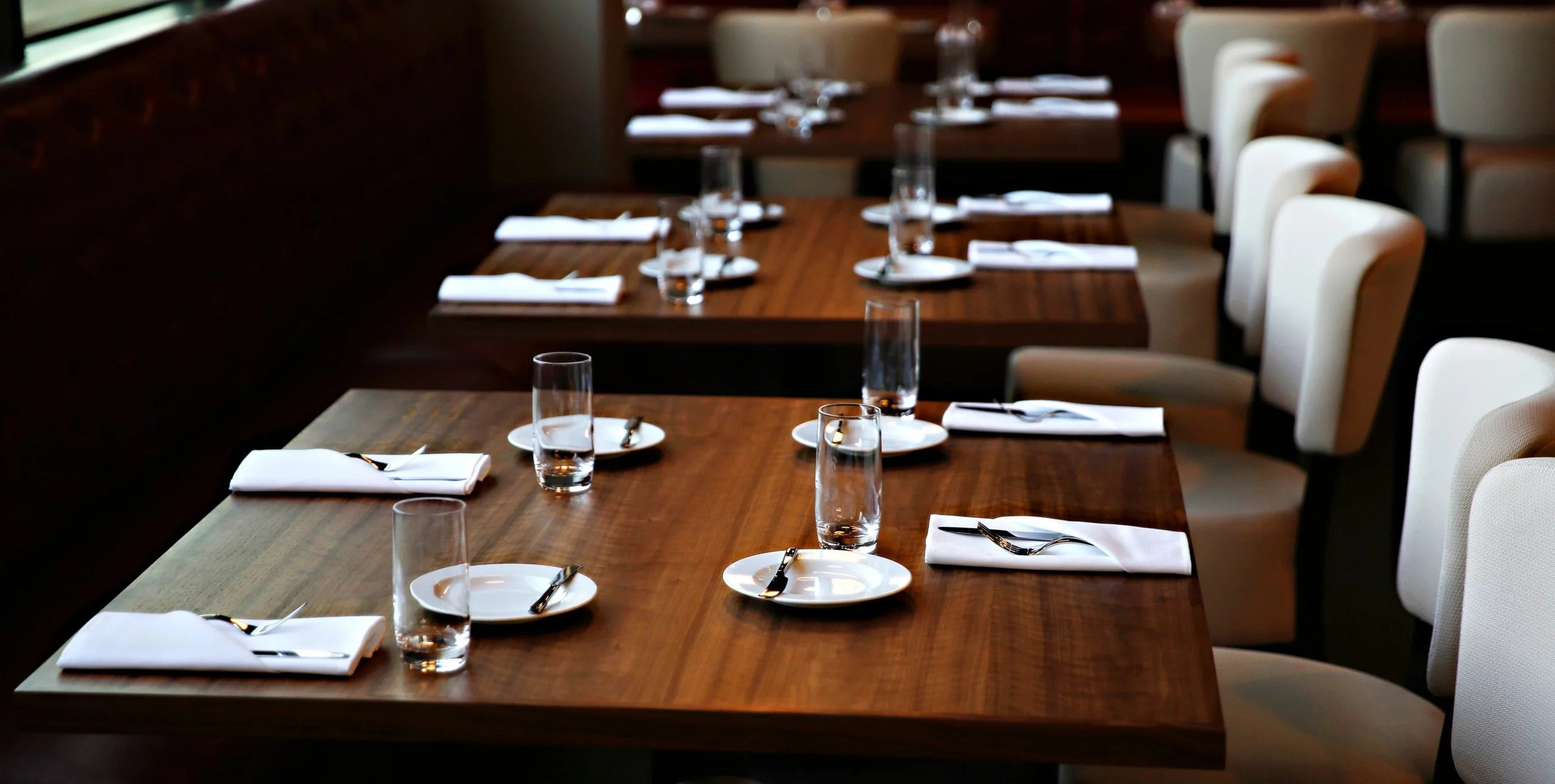 Private dining room at Benchmark Restaurant